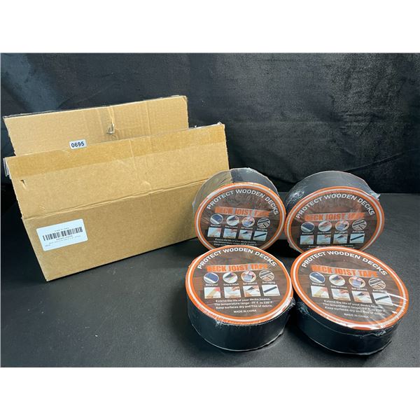 4 Rolls of Deck Hoist Tape - 2" x 50FT Per Roll - For Protecting Wooden Decks/Beams - New