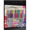 Image 1 : 1 Pack of Sharpie Permanent Markers - Color Burst - 24 Count - New Sealed
