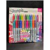 Image 1 : 1 Pack of Sharpie Permanent Markers - Color Burst - 24 Count - New Sealed