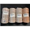 Image 1 : 4 Assorted Rolls of Macrame Cord/Rope - Great for Crafts, Plant Hangers, Knitting - 220 yards Each