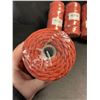 Image 2 : 4 Rolls of Red/Brown Macrame Cord/Rope - Great for Crafts, Plant Hangers, Knitting - 109 yards Each