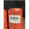Image 3 : 4 Rolls of Red/Brown Macrame Cord/Rope - Great for Crafts, Plant Hangers, Knitting - 109 yards Each