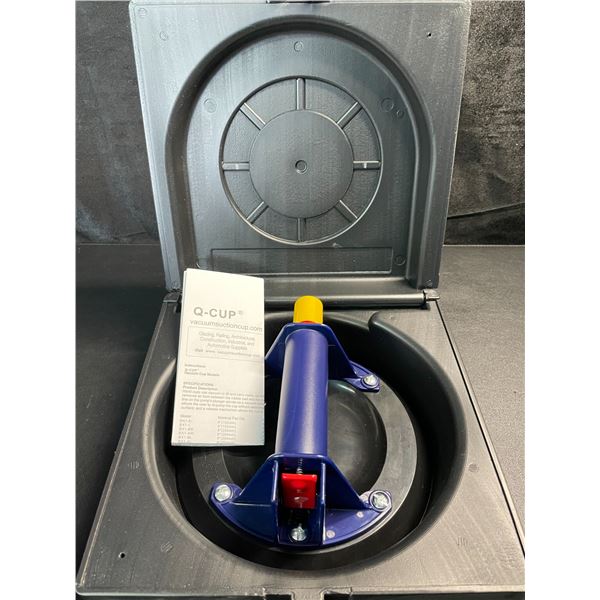 1 Q-Cup 8" Vacuum Lifter Tool - Vacuum Suction Cup - 120kg Capacity - Brand New