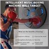 Image 4 : 1 Smart/Bluetooth Music Boxing Target Machine for Adults; Wall-Mounted Boxing Target with Gloves NEW