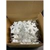 Image 3 : 1 Box of LED Christmas Snowflake Icicle Lights for Outdoors - 17FT - Christmas String Lights - New