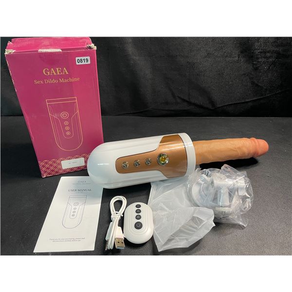 1 Gaea Automatic Sex Dildo/Thrusting Sex Machine for Women - Rechargeable - New