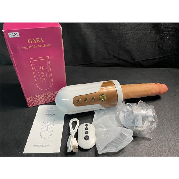 1 Gaea Automatic Sex Dildo/Thrusting Sex Machine for Women - Rechargeable - New