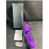Image 1 : 1 G-Spot Vibrator/Clitoral Vibrating Sex Toy for Women - Purple - Rechargeable - New