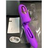 Image 2 : 1 G-Spot Vibrator/Clitoral Vibrating Sex Toy for Women - Purple - Rechargeable - New