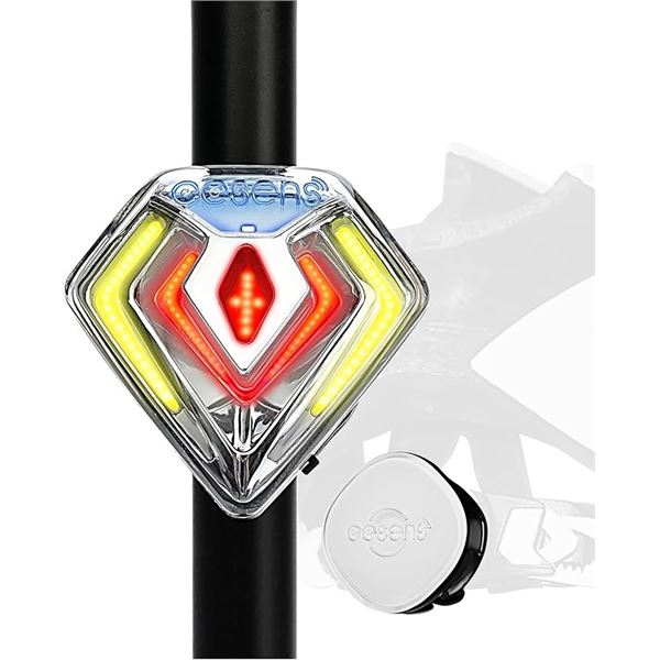 1 Eesens SHIELD Smart Brake Tail Light w/ Instant Theft Alarm & Head-Controlled Turn Signals - NEW