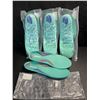 Image 2 : 4 Pairs of Men's Orhilya Orthotics/Comfortable Arch Insoles for Plantar Fasciitis - Size 10 - New