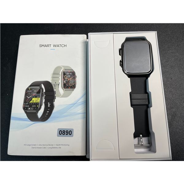 1 Smart Watch/Activity Fitness Tracker Watch - Black - Brand New