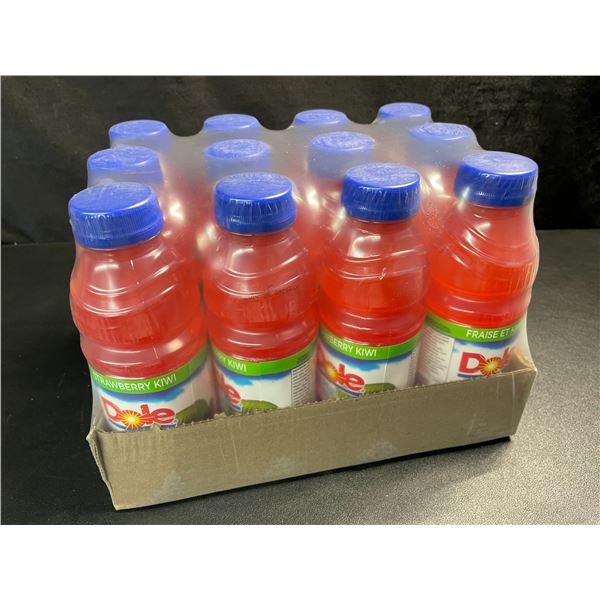 1 Case of Dole Strawberry Kiwi Juice - 12 Bottles Included (450ml Each) - BB: MA 20/2025