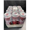Image 2 : 1 Case of Bubly Cherry Sparkling Water - 12 King Size/Tall Cans (473ml Each) - Cherry Bubly
