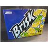 Image 1 : 1 Case of Brisk Lemon Iced Tea - 12 Cans Included (355ml Each) - BB: AL14/2025