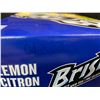 Image 2 : 1 Case of Brisk Lemon Iced Tea - 12 Cans Included (355ml Each) - BB: AL14/2025