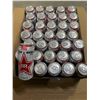 Image 1 : 35 Single Cans of Rockstar Energy Drinks - Pure Zero Fruit Punch (473ml each) - BB: OC 20/25