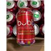 Image 2 : 35 Single Cans of Merry Berry Bubly Sparkling Water Beverage - 355ml Each - BB: AL 15/25