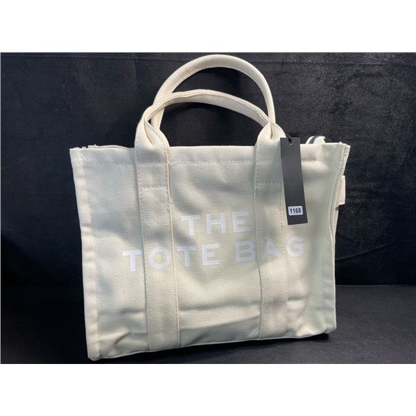 1 "The Tote Bag" - 12" Size - Cream Colour - New