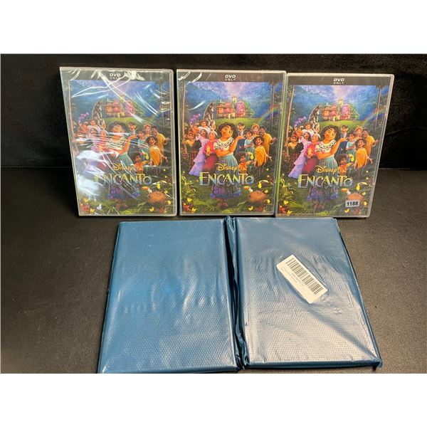 5 Disney Encanto DVD's - New Sealed