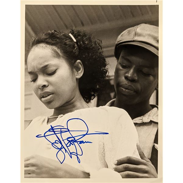Roots Levar Burton signed photo
