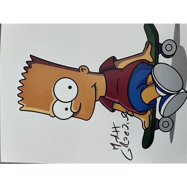 The Simpsons Creator Matt Groening signed photo