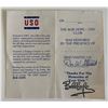 Image 1 : Bob Hope facsimile signed USO card