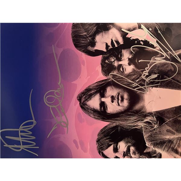 Pink Floyd band signed photo