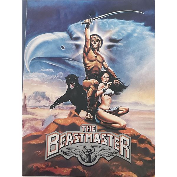 The Beastmaster original 1982 unsigned promo cover