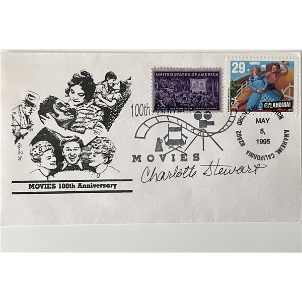 Charlotte Stewart signed cover