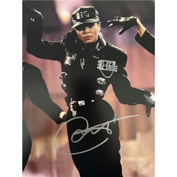 Janet Jackson signed photo