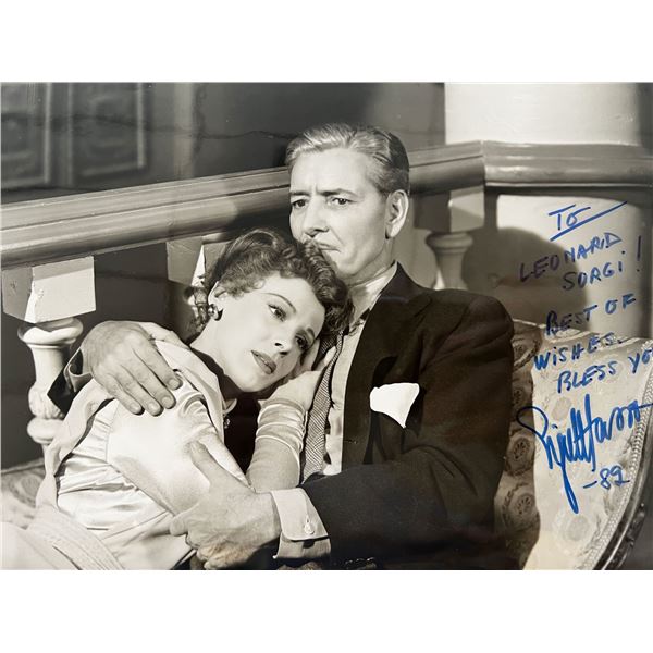 Signe Hasso signed photo