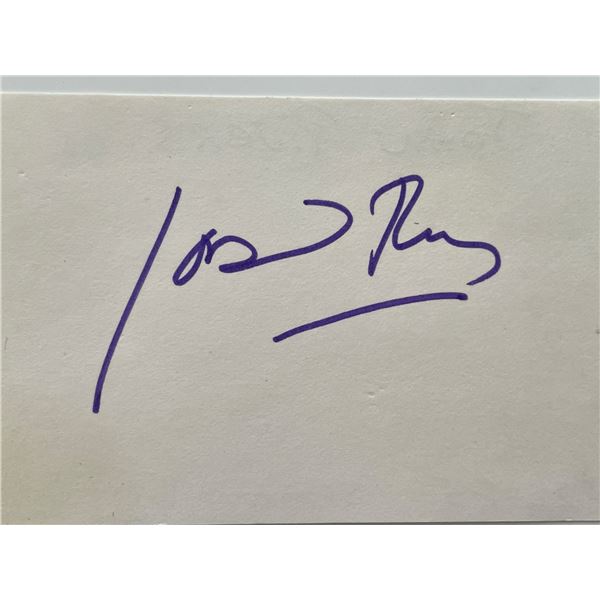 Joan Rivers original signature cut