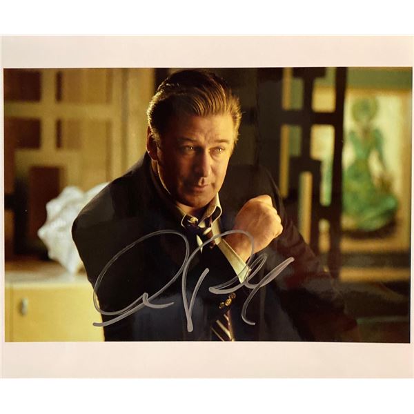 Alec Baldwin signed photo
