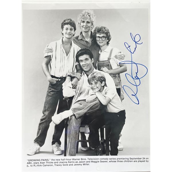 Growing Pains Alan Thicke signed photo