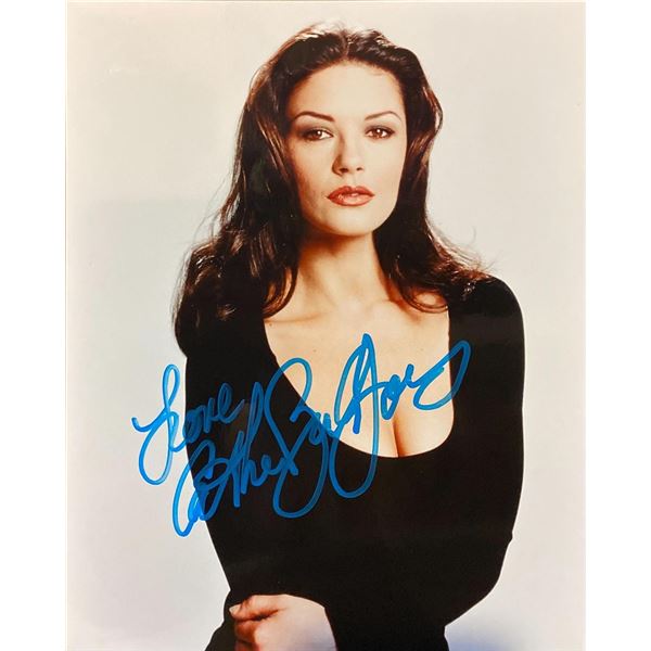 Catherine Zeta-Jones signed photo