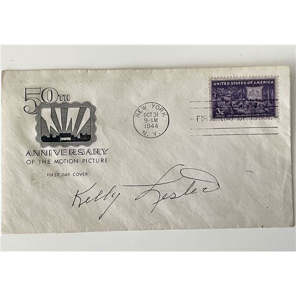 Kelly Lester signed cover