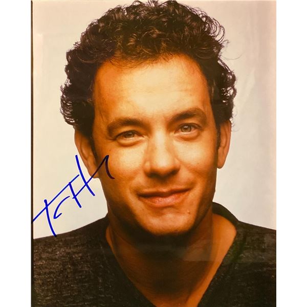 Bigs Tom Hanks Signed Photo. GFA Authenticated