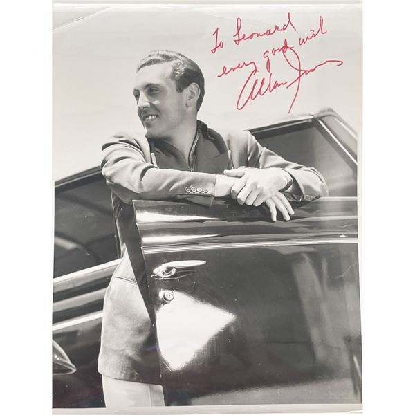 Allan Jones signed photo