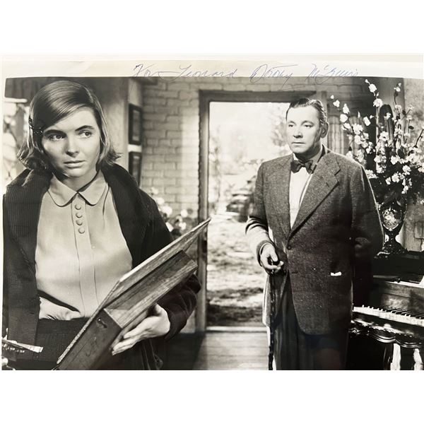 Dorothy McGuire signed photo