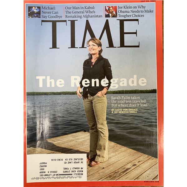 TIME Magazine 2009 Sarah Palin Issue