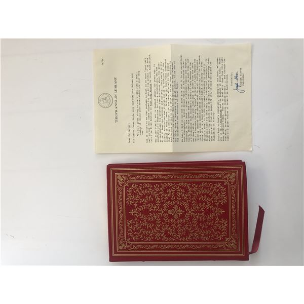 Louis Stanton Auchincloss signed book