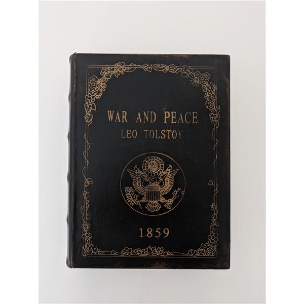 War and Peace hidden book safe