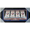 Image 1 : N.Y. Islanders Stanley Cup Banners Framed Photo