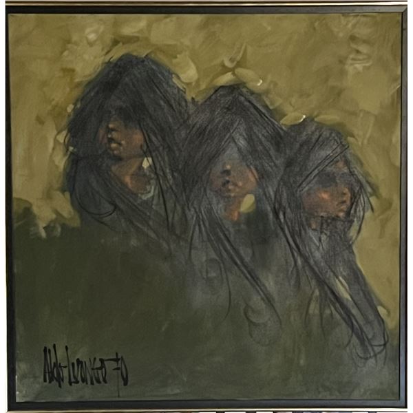 Aldo Luongo signed original oil on canvas