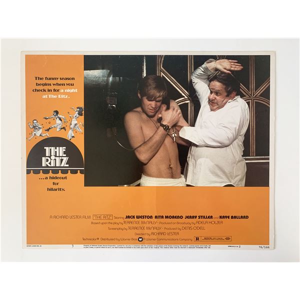 The Ritz original 1976 vintage lobby card