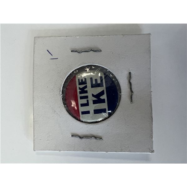 I Like Ike campaign pin