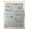 Image 1 : Anne Ives signed 1953 letter