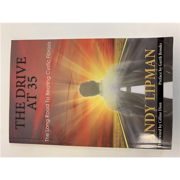 The Drive at 35 Andy Lipman signed first edition paperback book
