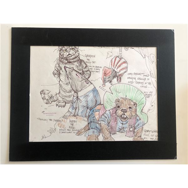 Fenway the Pigasus Original Art  - McCarthy-Eaton